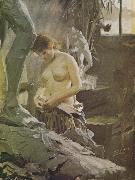 Anders Zorn i wikstoms atelje oil painting picture wholesale